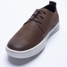 Zapatilla Para Hombre Cuero Alejandro Marrón Hush Puppies