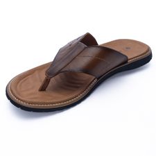 Sandalia Para Hombre Cuero Vera Marrón Hush Puppies