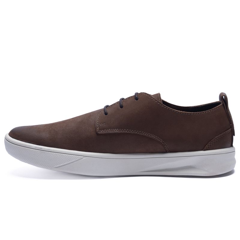 Zapatilla-Para-Hombre-Cuero-Alejandro-Marron-Hush-Puppies