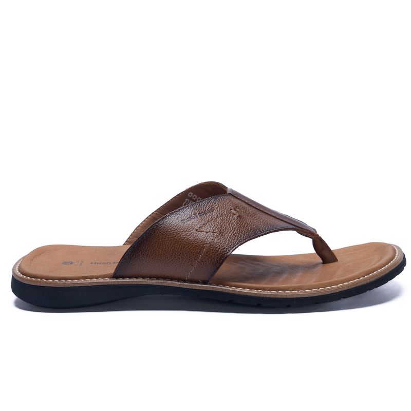 Sandalia-Para-Hombre-Cuero-Vera-Marron-Hush-Puppies
