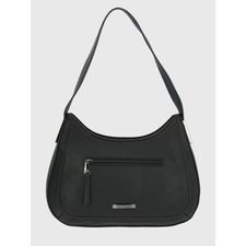 Cartera Para Mujer Ecocuero Dogher Hobo Negro Accesorios Hp