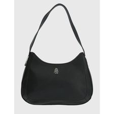 Cartera Para Mujer Ecocuero Dogher Hobo Negro Accesorios Hp