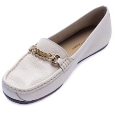 Mocasín Para Mujer Cuero Debora Blanco Hush Puppies