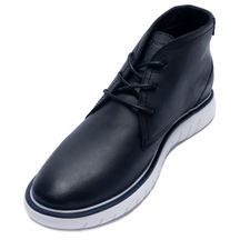 Botin Para Hombre Cuero Neo Negro Hush Puppies