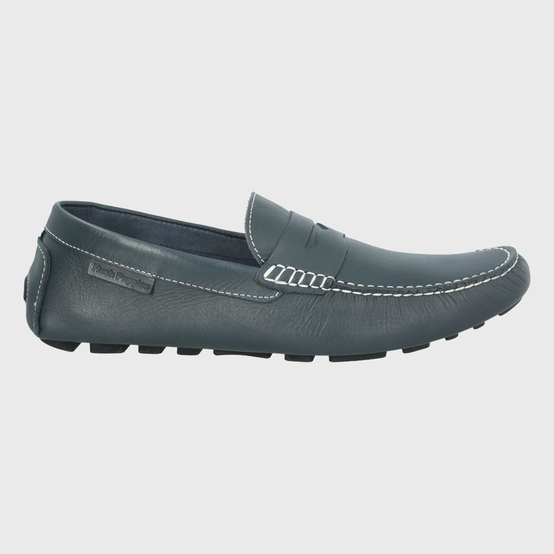 Mocasin-Para-Hombre-Cuero-Lotus-Azul-Hush-Puppies
