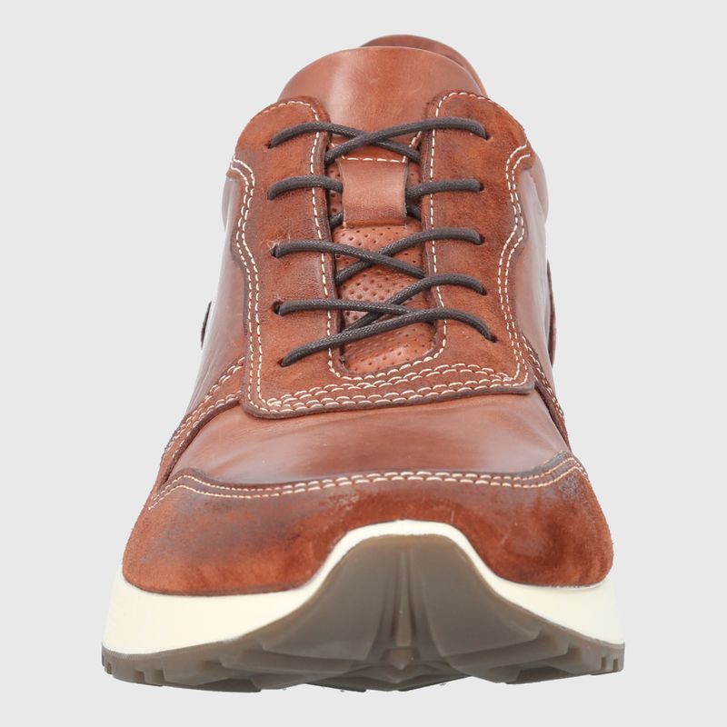 Zapato-Para-Hombre-Cuero-Paramus-Cafe-Hush-Puppies