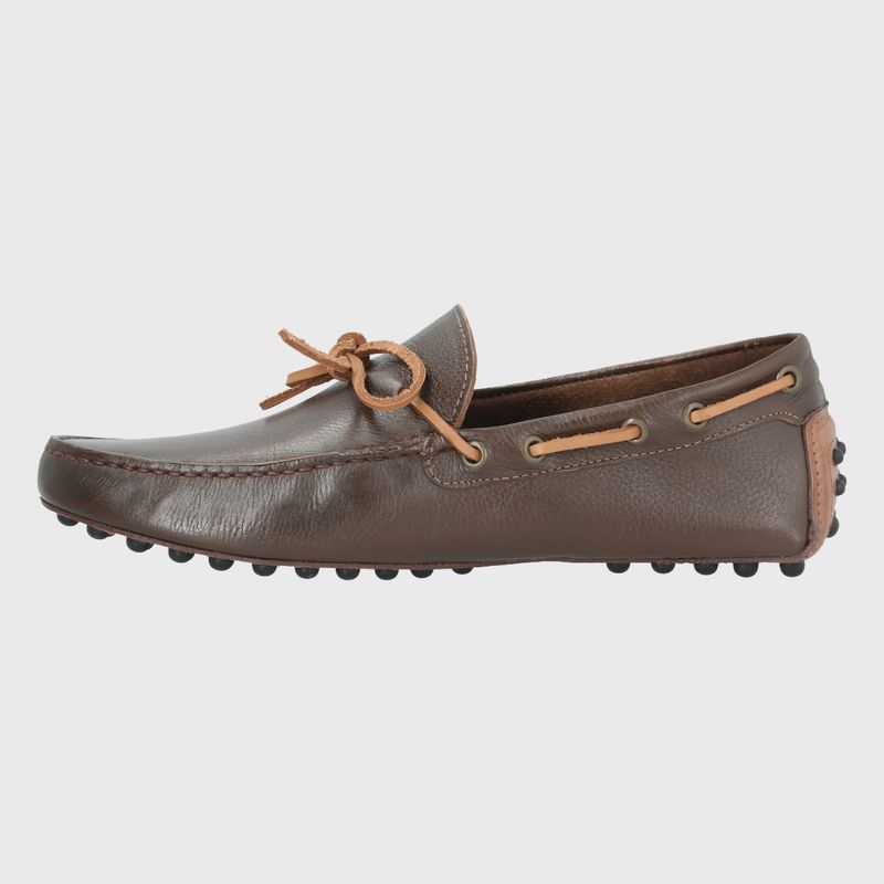 Mocasin-Para-Hombre-Cuero-Oley--Cafe-Hush-Puppies