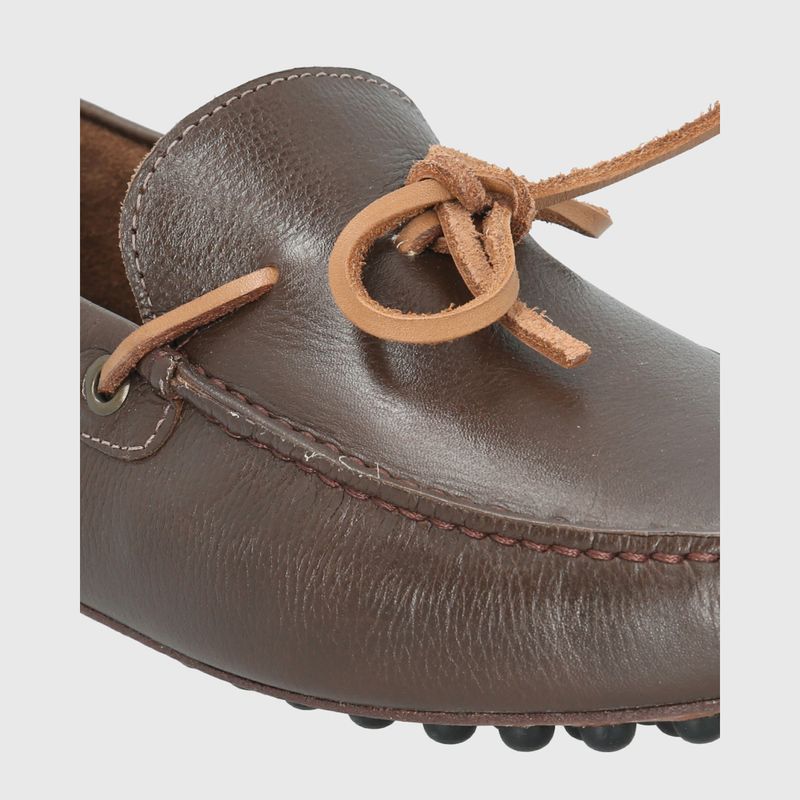 Mocasin-Para-Hombre-Cuero-Oley--Cafe-Hush-Puppies