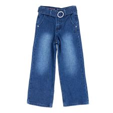 Jean Para Niña Algodón Josefa Azul Hush Puppies Kids
