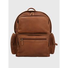Maletín Para Hombre Cuero Richmond Back Café Accesorios Hp