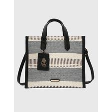 Cartera Para Mujer Ecocuero Yaar Tote Negro Accesorios Hp