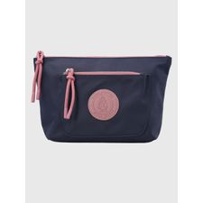 Cartera Para Mujer Ecocuero Russell Case Navy Accesorios Hp