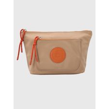 Cartera Para Mujer Ecocuero Russell Case Beige Accesorios Hp