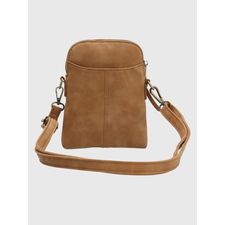 Cartera Para Mujer Ecocuero Dalton Cross Caramelo Accesorios Hp