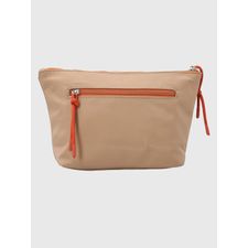 Cartera Para Mujer Ecocuero Russell Case Beige Accesorios Hp