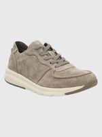 Zapatilla-Para-Hombre-Cuero-Juno-Gris-Hush-Puppies