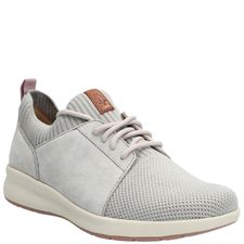 Zapatilla Para Mujer Cuero/Poliester Spinal Knit Gris Hush Puppies