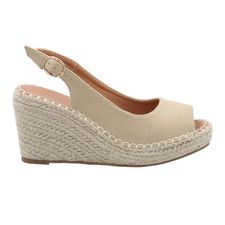 Sandalia Para Mujer Sintético Giovanni Beige Hush Puppies