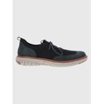 Zapatilla-Para-Hombre-Poliester--Cuero-Smart-Knit-Lace-Azul-Hush-Puppies