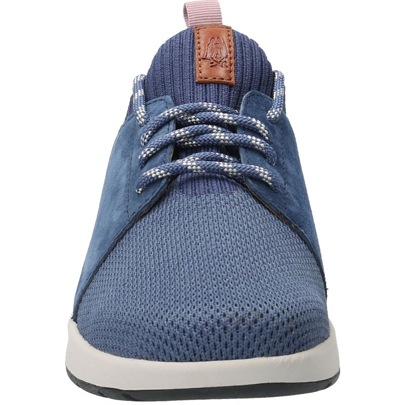 Zapatilla-Para-Mujer-Cuero-Poliester-Spinal-Knit-Navy-Hush-Puppies