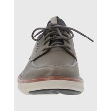 Zapatilla Para Hombre Cuero/Poliester Smart Laceup Gris Hush Puppies