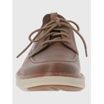 Zapatilla-Para-Hombre-Cuero-Poliester-Smart-Laceup-Cafe-Oscuro-Hush-Puppies