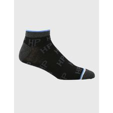 Media Para Hombre Algodón/Elastano Ped HP Logo Negro Hushpuppies