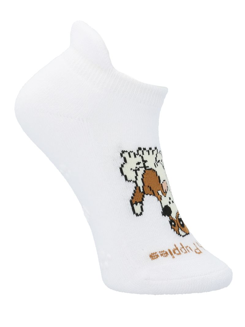 Media-Para-Niño-Algodon-Elastano-Ped-Sportdog-Blanco-Hushpuppies