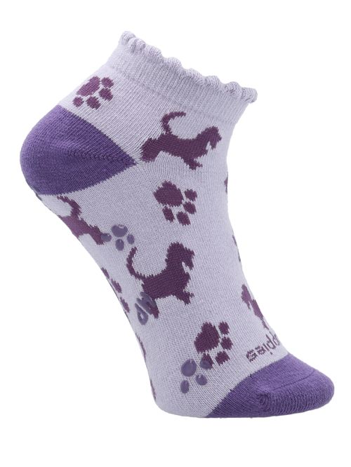 Media Para Niña Algodón/Elastano Ped St Doggy Lila Hushpuppies