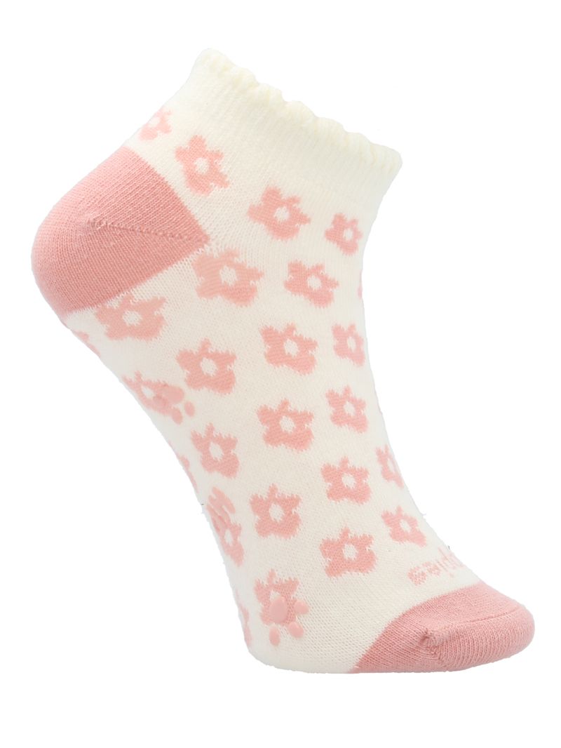 Media-Para-Niña-Algodon-Elastano-Ped-St-Flory-Crema-Hushpuppies
