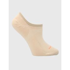 Media Para Mujer Algodón/Elastano Liso Beige Hushpuppies