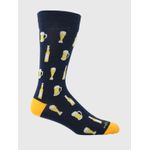 Media-Para-Hombre-Algodon-Elastano-Beer-Navy-Hushpuppies
