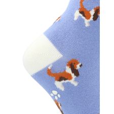 Media Para Niño Algodón/Elastano Basset Azul Hushpuppies