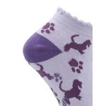 Media-Para-Niña-Algodon-Elastano-Ped-St-Doggy-Lila-Hushpuppies