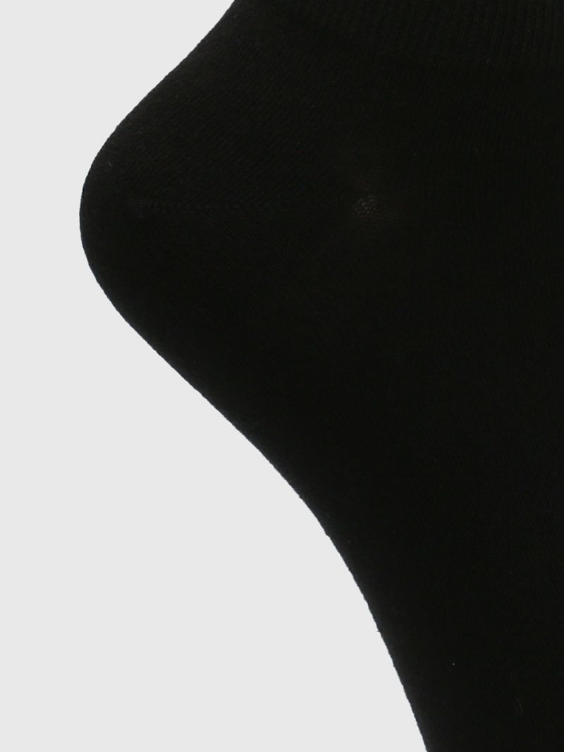 Media-Para-Mujer-Algodon-Elastano-Ped-Liso-Negro-Hushpuppies
