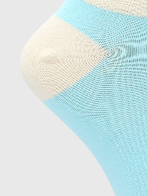 Media Para Mujer Algodón/Elastano Ped Plain Celeste Hushpuppies