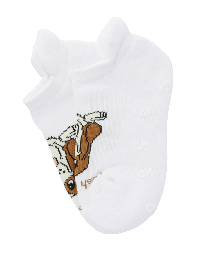 Media-Para-Niño-Algodon-Elastano-Ped-Sportdog-Blanco-Hushpuppies