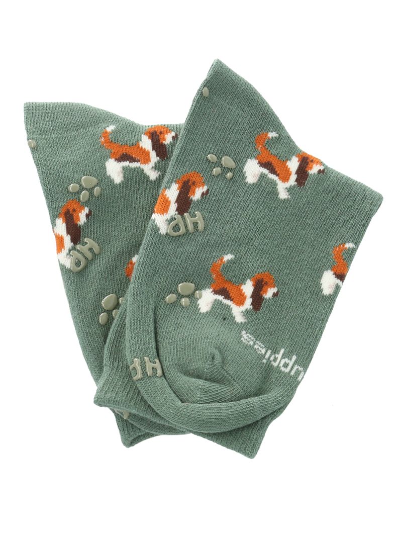 Media-Para-Niño-Algodon-Elastano-Basset-Gris-Hushpuppies