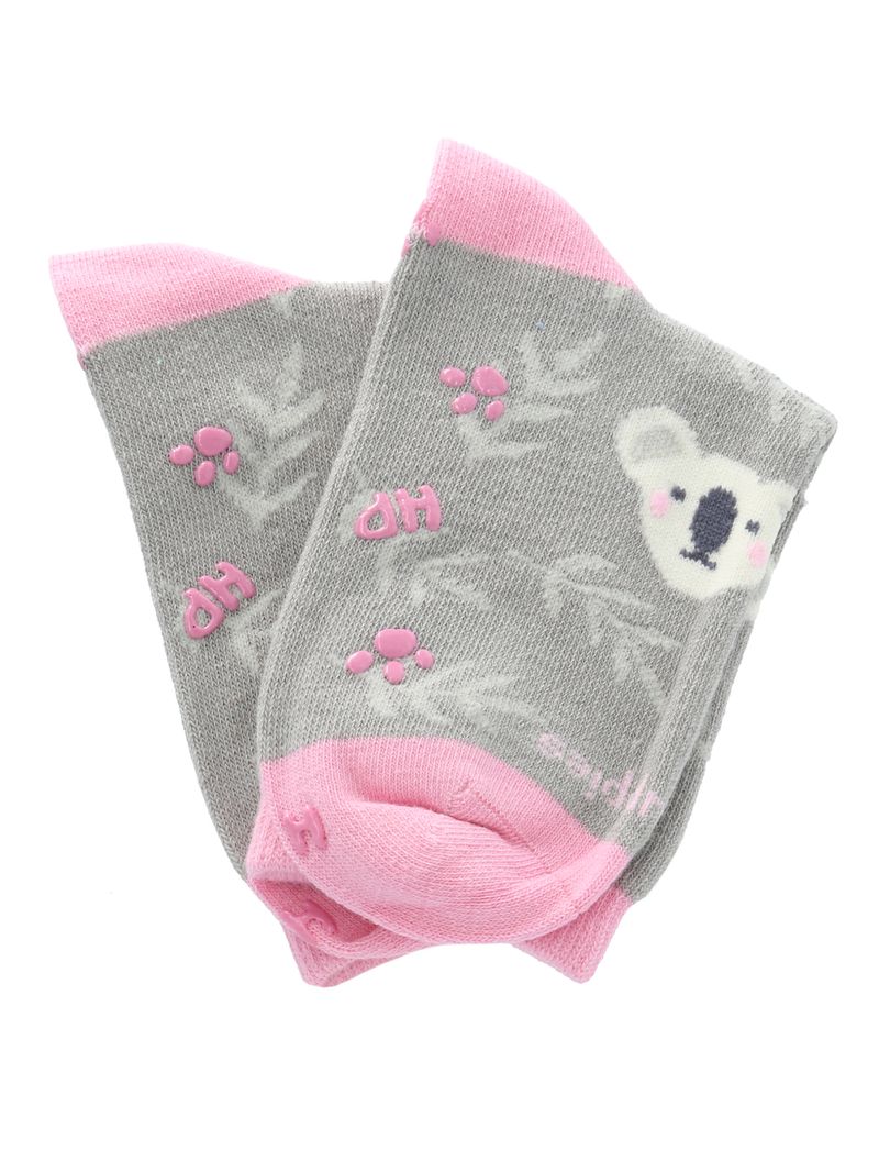Media-Para-Niña-Algodon-Elastano-Koala-Gris-Hushpuppies