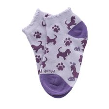 Media Para Niña Algodón/Elastano Ped St Doggy Lila Hushpuppies