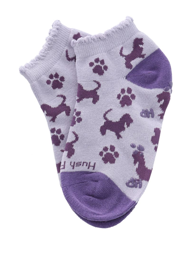 Media-Para-Niña-Algodon-Elastano-Ped-St-Doggy-Lila-Hushpuppies