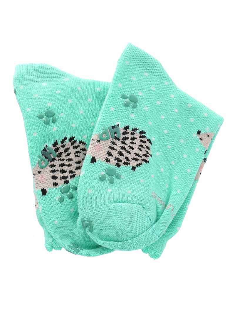 Media-Para-Niña-Algodon-Elastano-Porcupine-Celeste-Hushpuppies