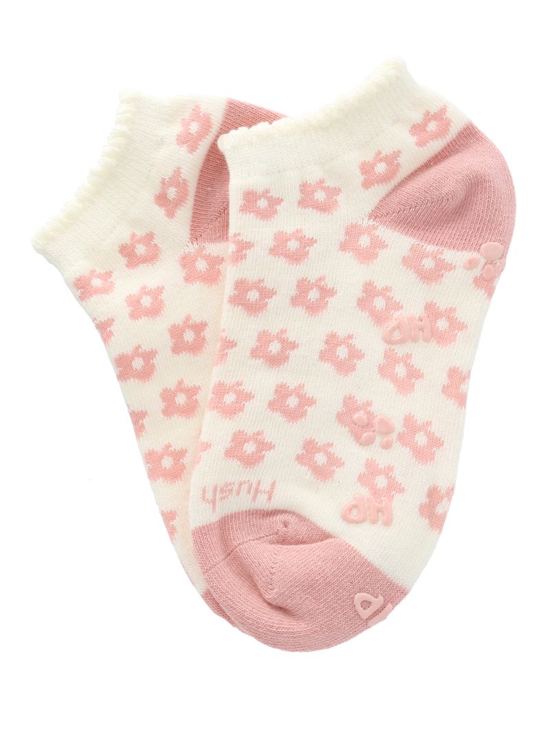 Media-Para-Niña-Algodon-Elastano-Ped-St-Flory-Crema-Hushpuppies