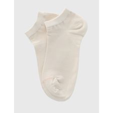Media Para Mujer Algodón/Elastano Ped Liso Crema Hushpuppies