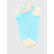 Media Para Mujer Algodón/Elastano Ped Plain Celeste Hushpuppies