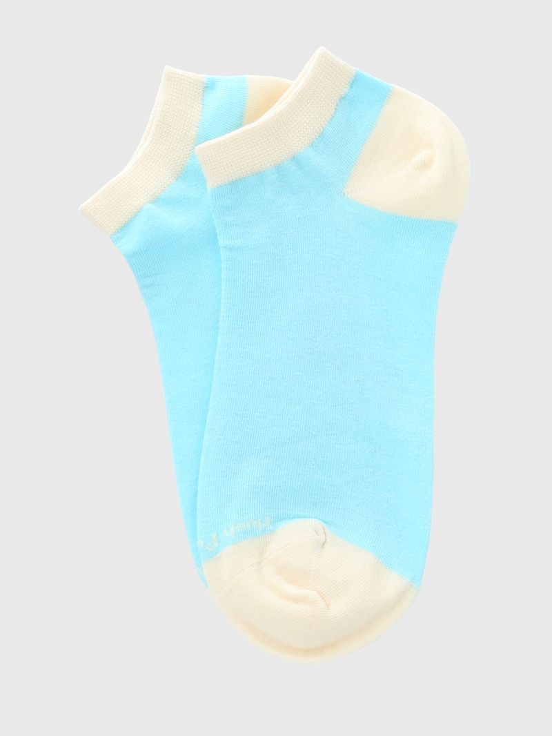 Media-Para-Mujer-Algodon-Elastano-Ped-Plain-Celeste-Hushpuppies