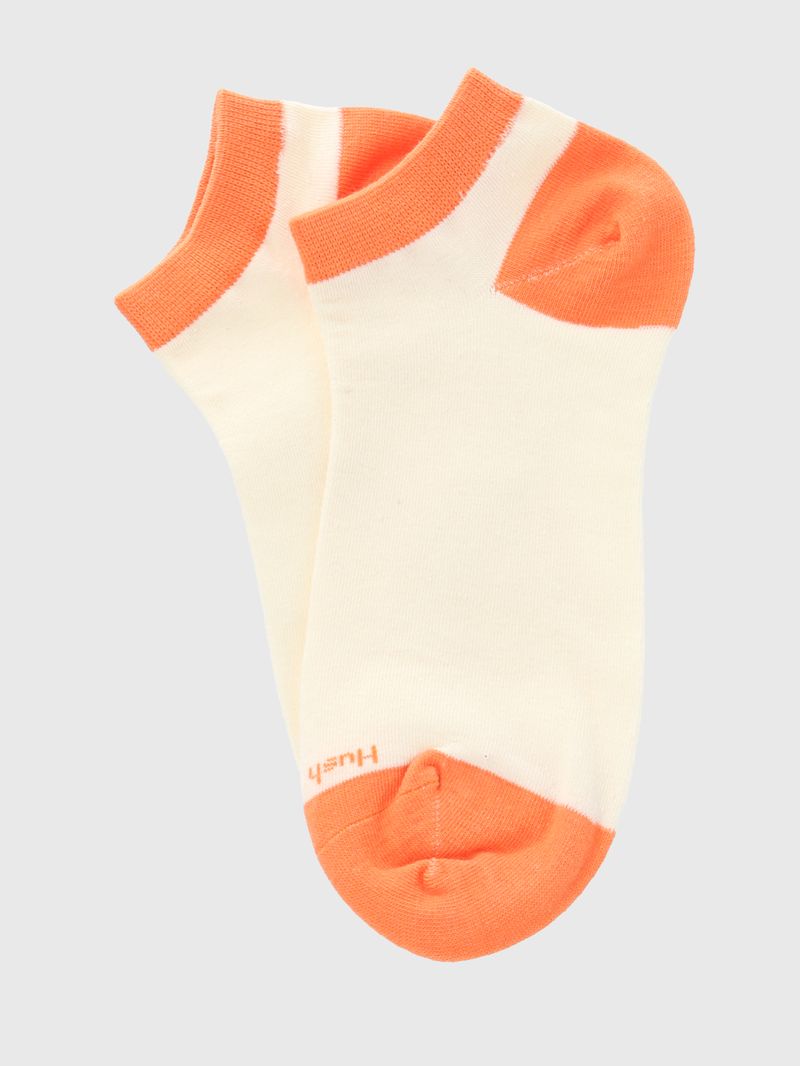 Media-Para-Mujer-Algodon-Elastano-Ped-Plain-Crema-Hushpuppies