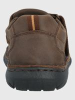 Sandalia-Para-Hombre-Cuero-Bandu-Marron-Hush-Puppies