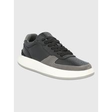 Zapatilla Para Hombre Cuero Mozze Negro Hush Puppies