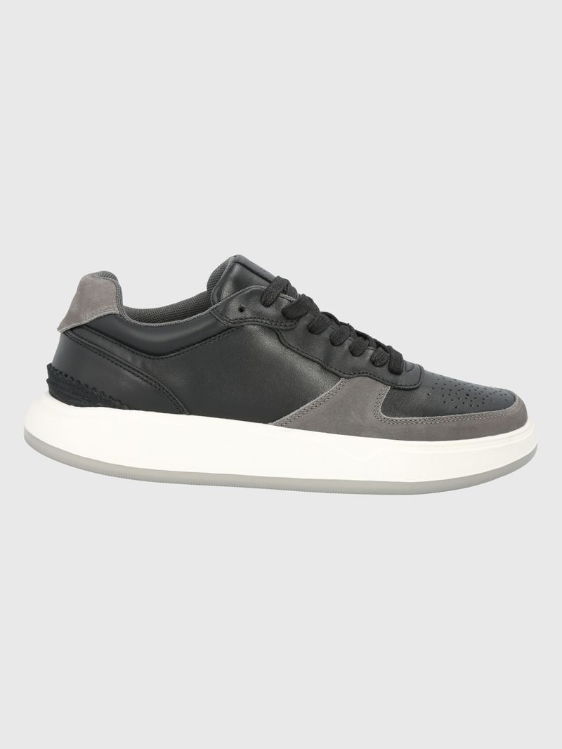 Zapatilla-Para-Hombre-Cuero-Mozze-Negro-Hush-Puppies